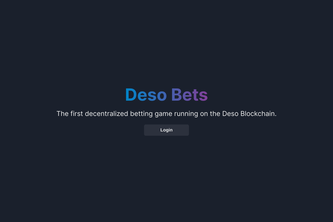 DeSo Bets
